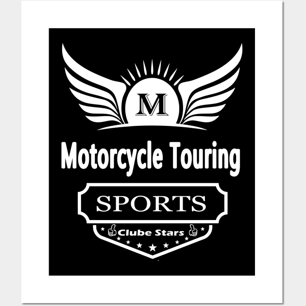 Sport Motorcycle Touring Wall Art by Tribun Dash